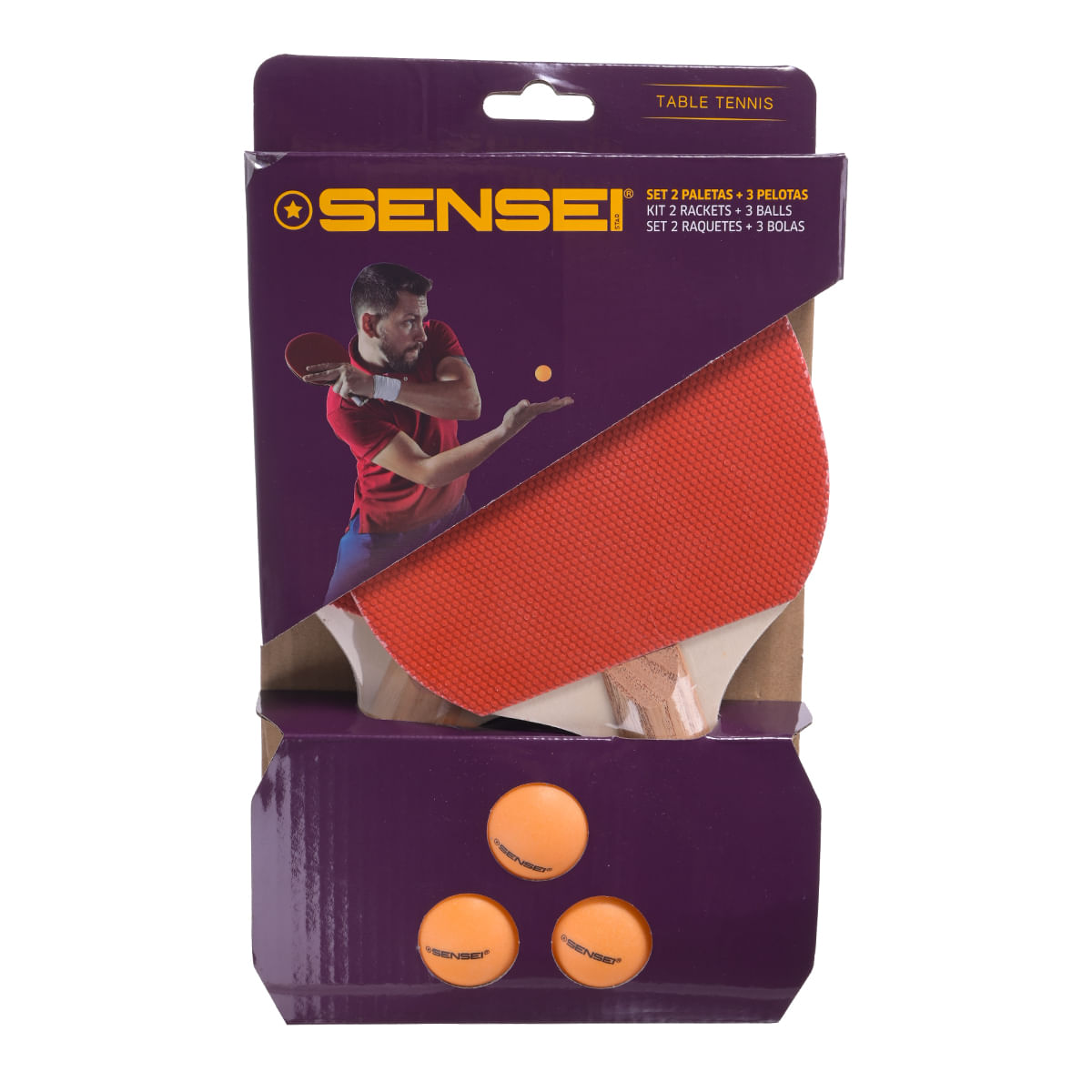 Set-De-Ping-Pong-Sensei-2-Paletas-3-Pelotas-Unisex-Frente-Full