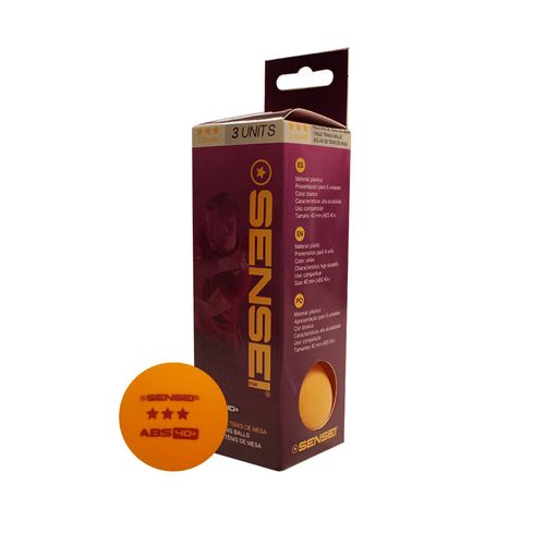 Pelota Sensei Ping Pong  3 Star New X 3  Unisex
