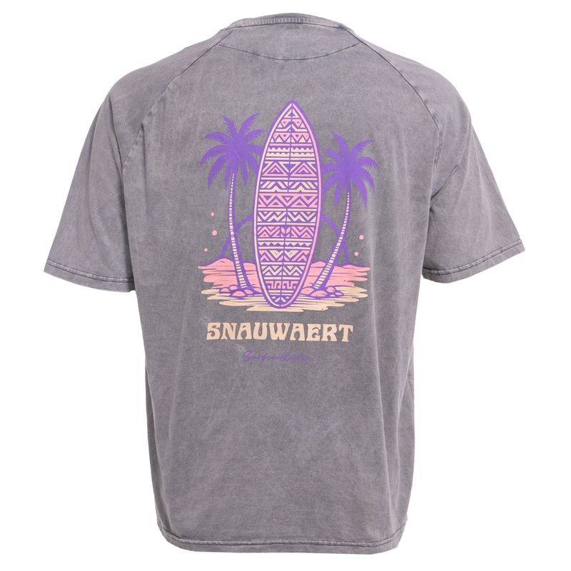 Remera Snauwaert Wash Unisex Espalda