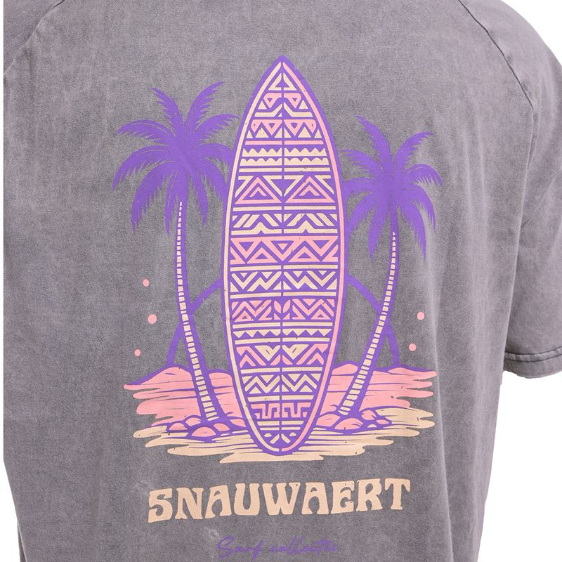 Remera Snauwaert Wash Unisex Lateral