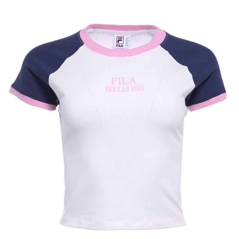 Remera Fila Slim Letter Mujer Frente