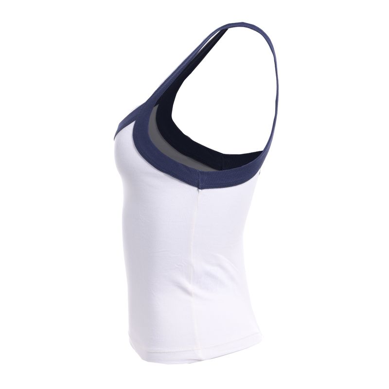 Musculosa Fila Ribbed Letter Mujer Lateral