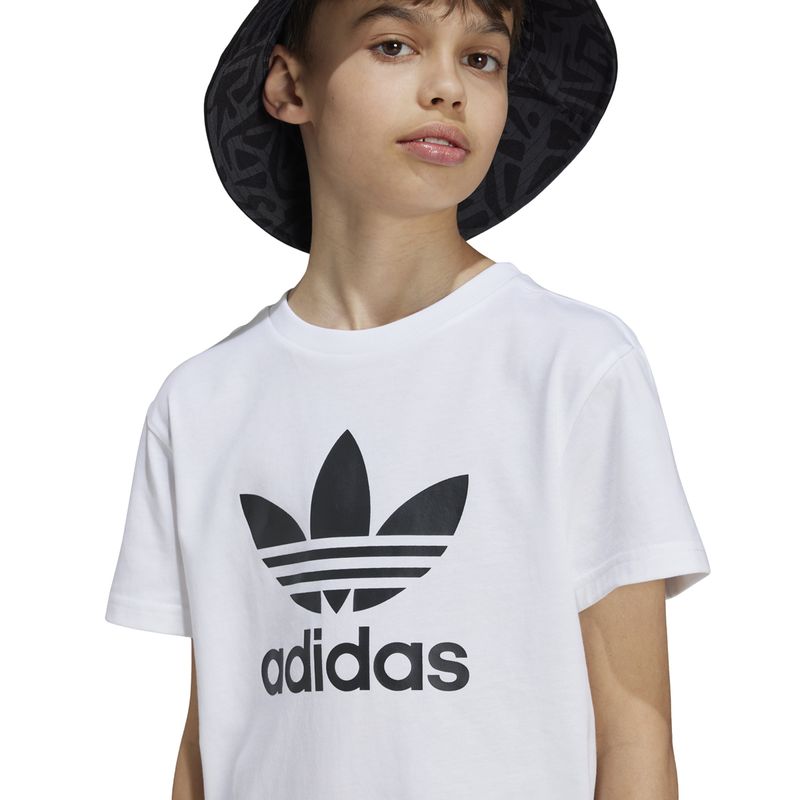 Remera adidas Originals Trefoil  Niño Detalles 2