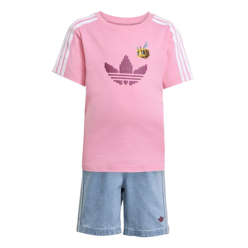 Conjunto adidas Originals Minecraft Niño Lateral