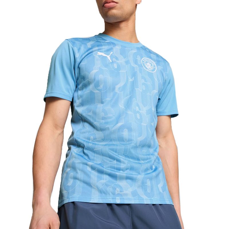 Remera Puma Manchester City Prematch Hombre Frente