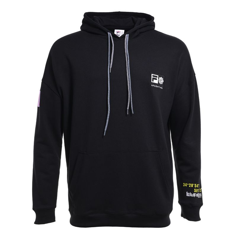 Buzo Fila Lollapalooza Location Unisex Frente