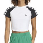 Remera adidas Originals Sst Baby  Mujer Frente