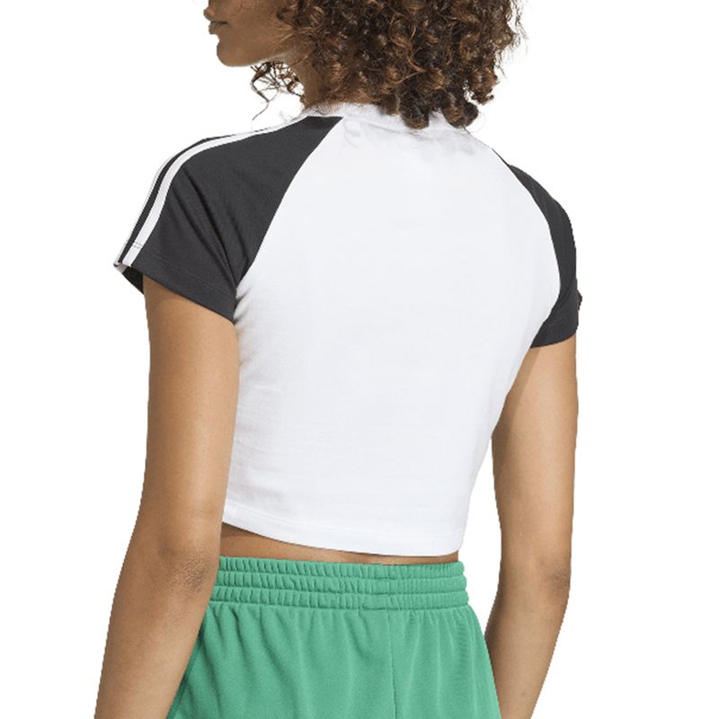 Remera adidas Originals Sst Baby  Mujer Espalda