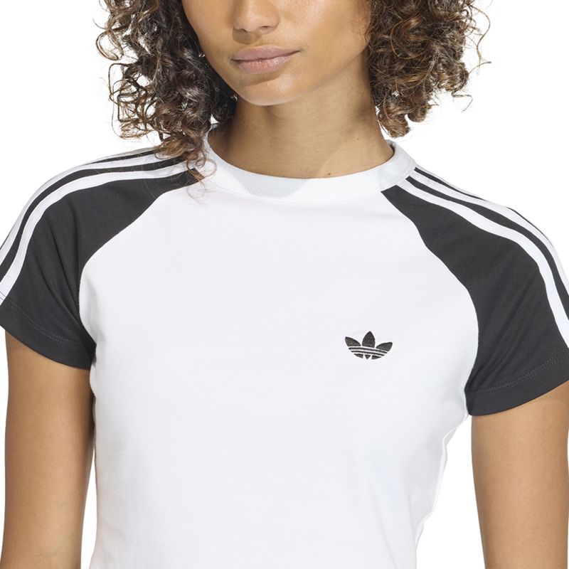 Remera adidas Originals Sst Baby  Mujer Detalles 2