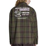 Camisa adidas Originals Flannel Work  Hombre Espalda