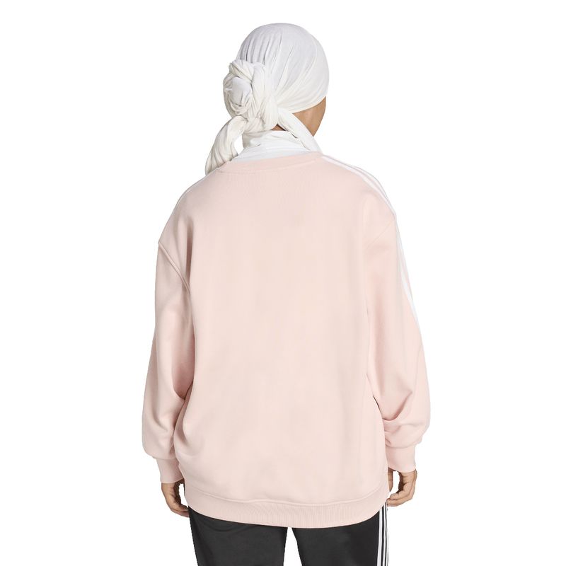 Buzo adidas Originals Lace Branding Mujer Espalda