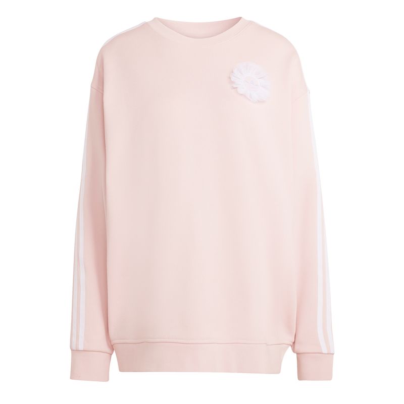 Buzo adidas Originals Lace Branding Mujer Lateral