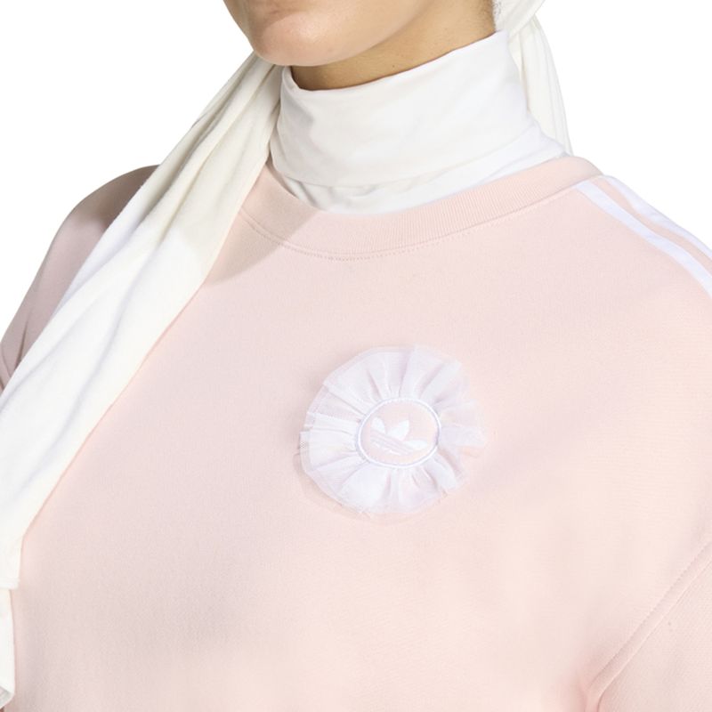 Buzo adidas Originals Lace Branding Mujer Detalles 1