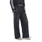 Pantalón adidas Originals Fb Lacing Denim Mujer Frente