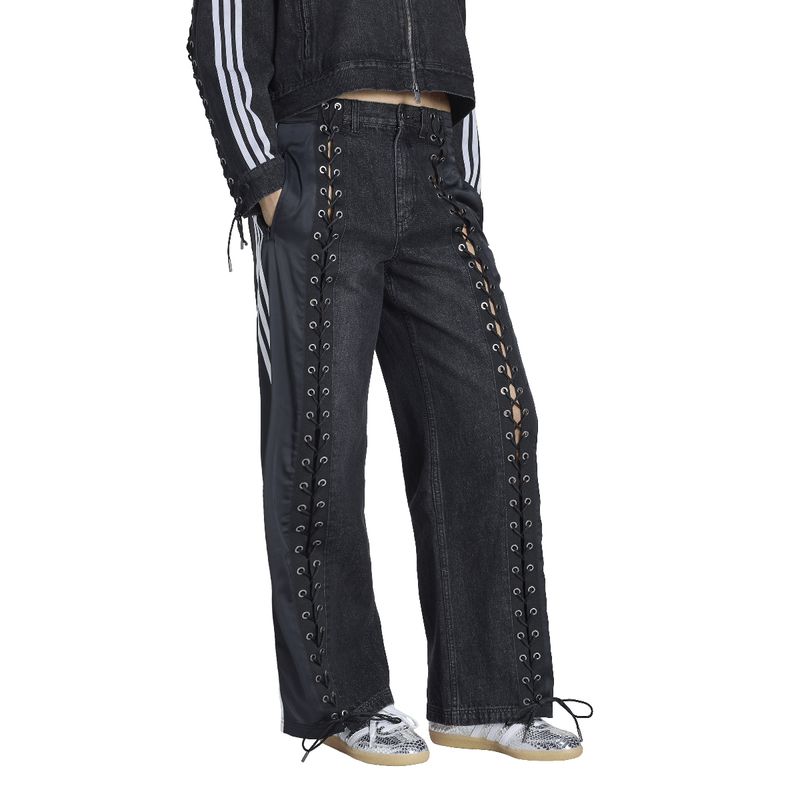 Pantalón adidas Originals Fb Lacing Denim Mujer Frente