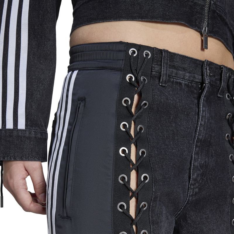 Pantalón adidas Originals Fb Lacing Denim Mujer Detalles 2