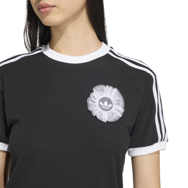 Remera adidas Originals Branding Lace Mujer Detalles 1