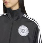 Campera adidas Originals Firebird Lace Branding Mujer Detalles 2