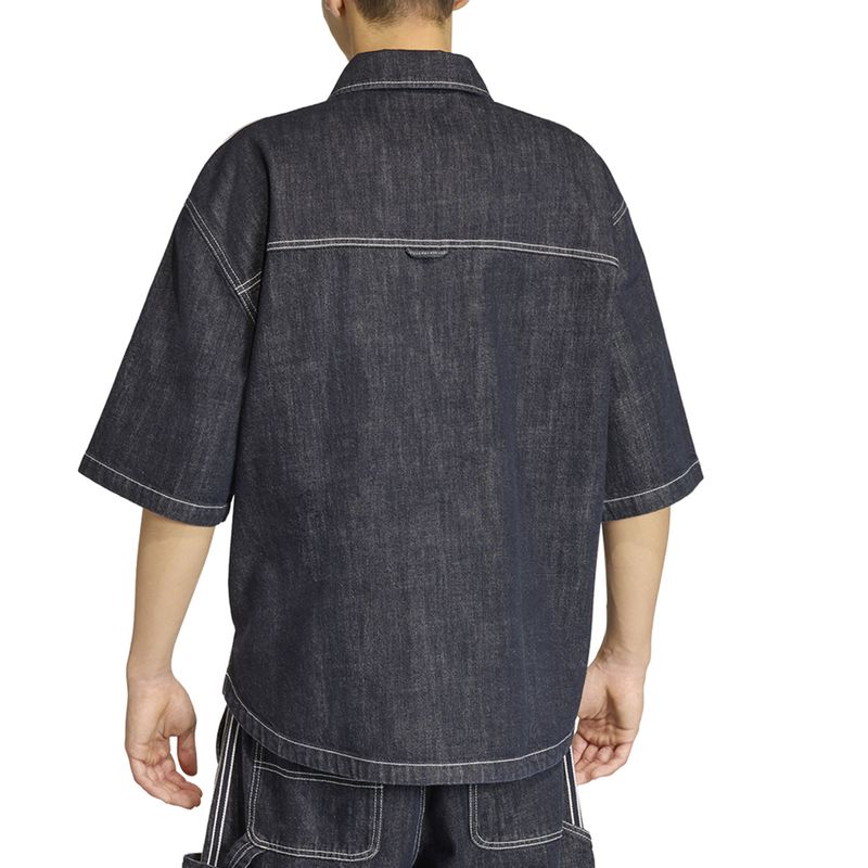 Camisa adidas Originals Essentials Waffle Hombre Espalda