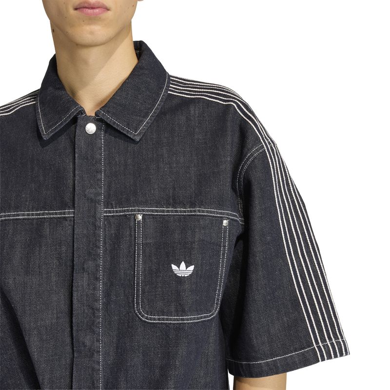Camisa adidas Originals Essentials Waffle Hombre Lateral
