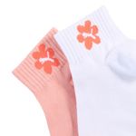 Medias Puma Kids Flower Quarter  Niño Detalles 1