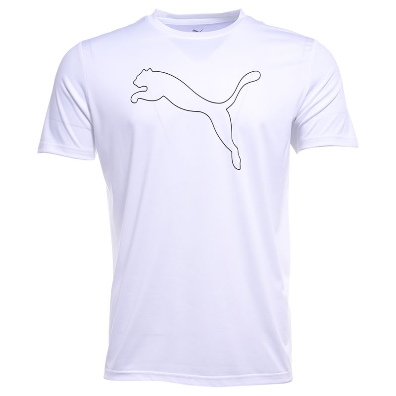 Remera Puma Tad Essential Heather Cat Hombre Frente
