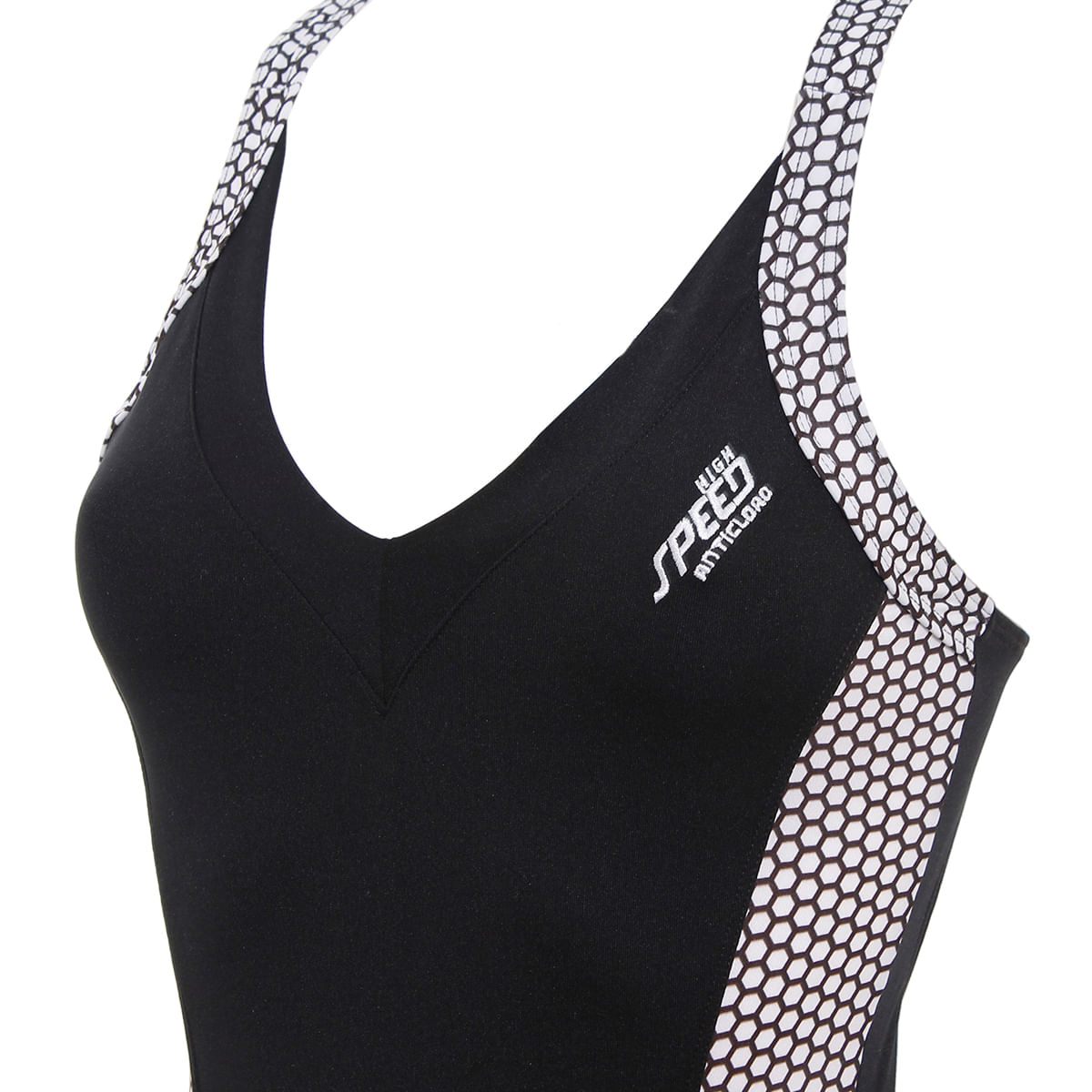 Traje-De-Baño-Speed-Escote-V-Mujer-Lateral