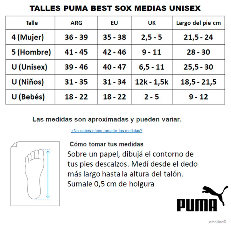 Medias-Puma-Lifestyle-Sock-3P-X-3-