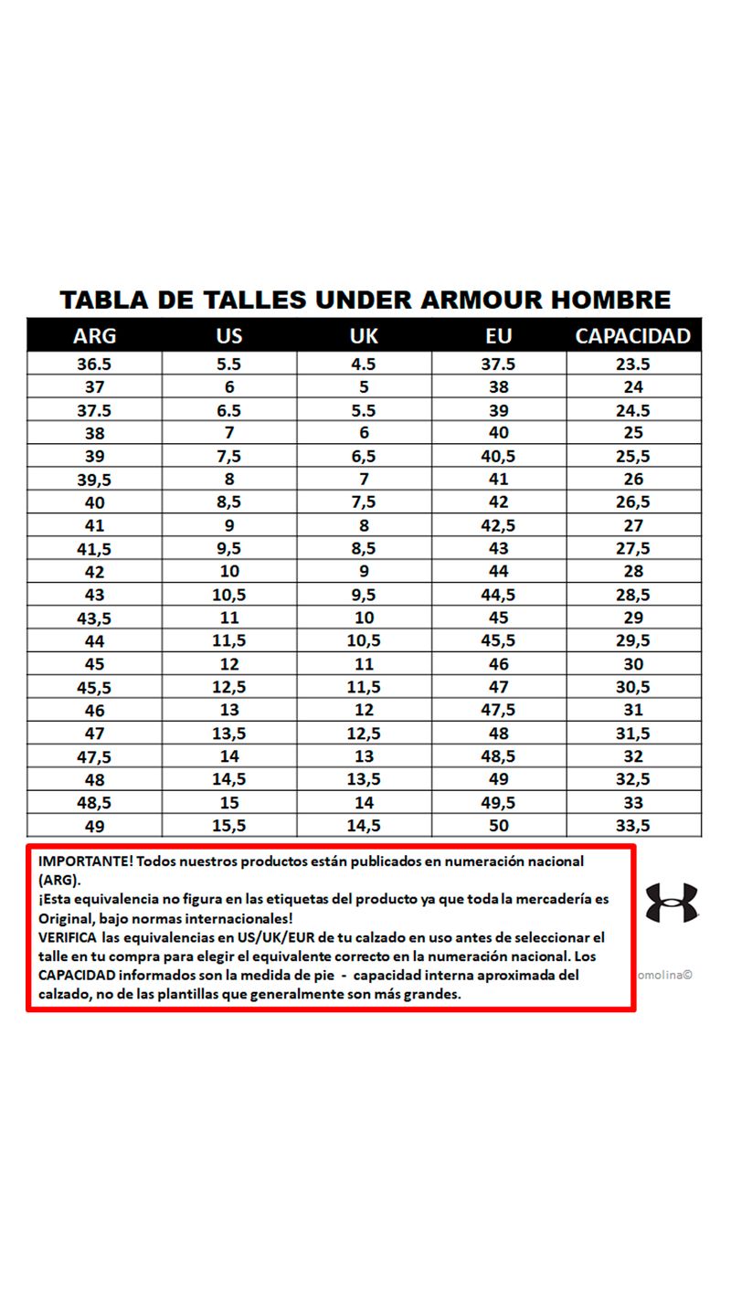 Zapatillas-Under-Armour-Ua-Essential-GUIA-DE-TALLES