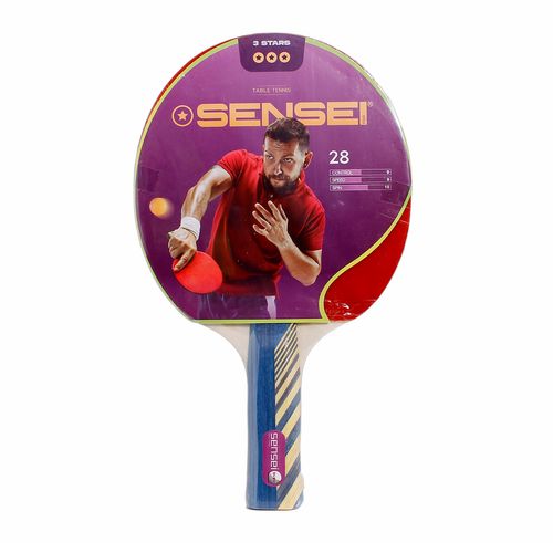 Paleta Sportcom Ping Pong Sensei 3 Star