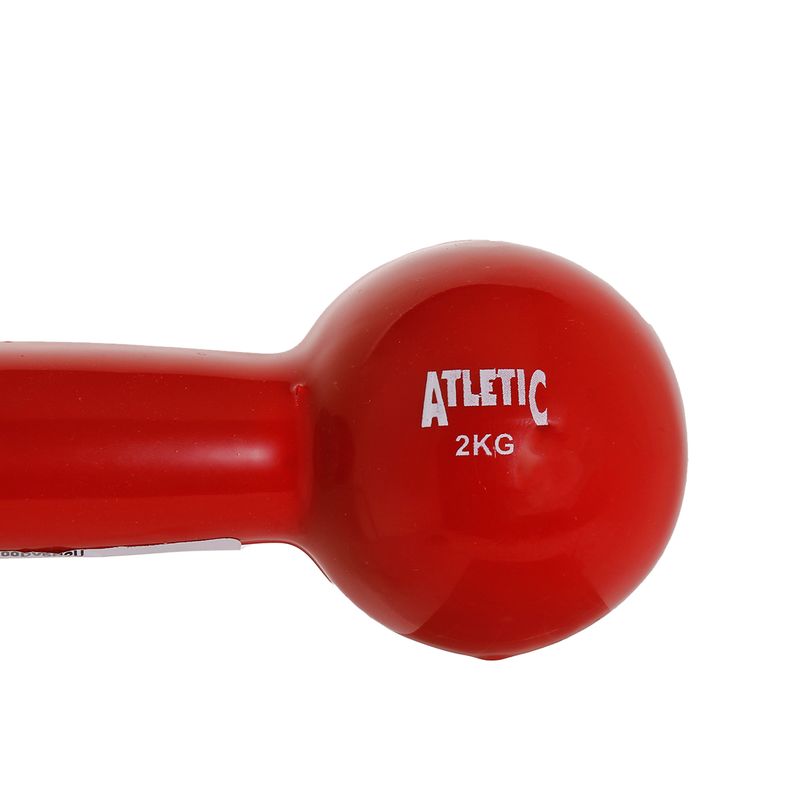 Musculacion-Atletic-Mancuerna-Vinilica-2Kg-Detalles-1