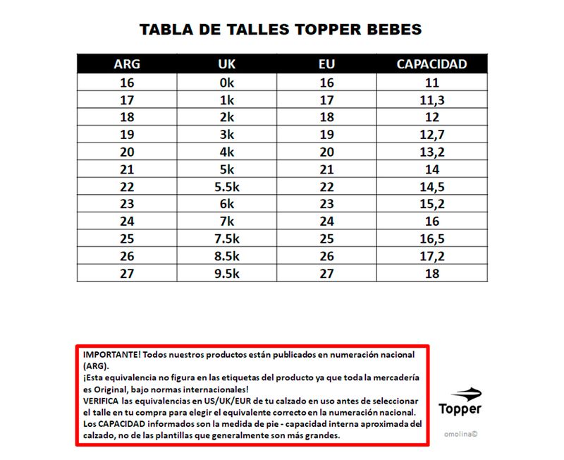 Zapatillas-Topper-Chalpa-Bebe-GUIA-DE-TALLES