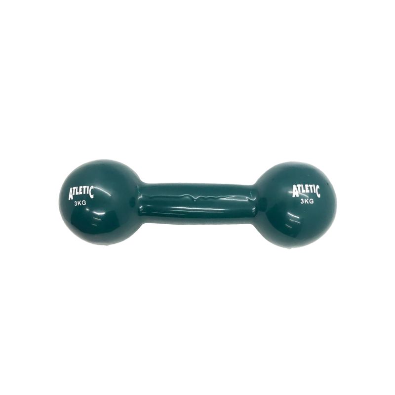 Musculacion-Atletic-Mancuerna-Vinilica-3Kg-Frente-Full