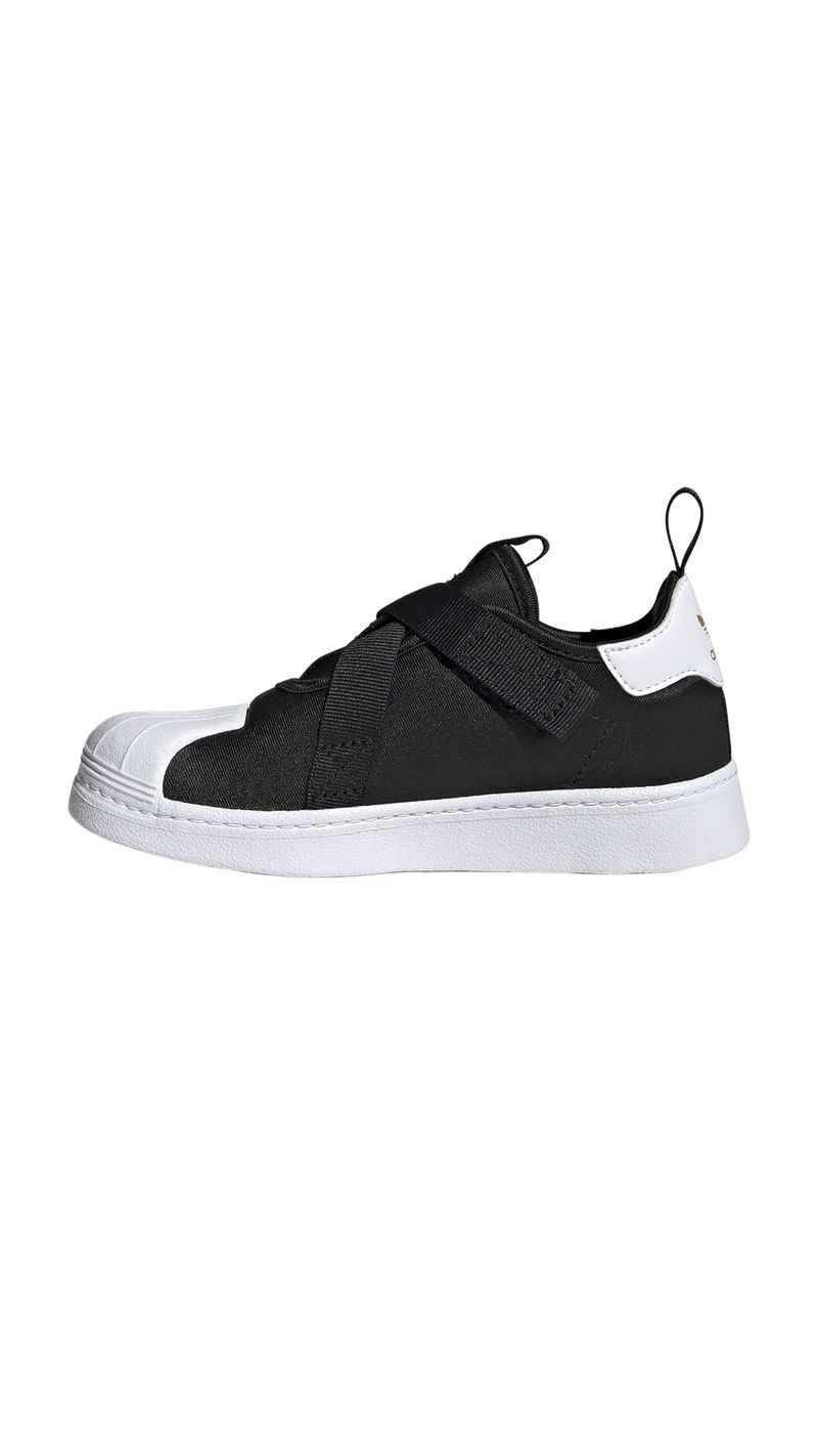 Zapatillas adidas superstar slip on negras hot sale