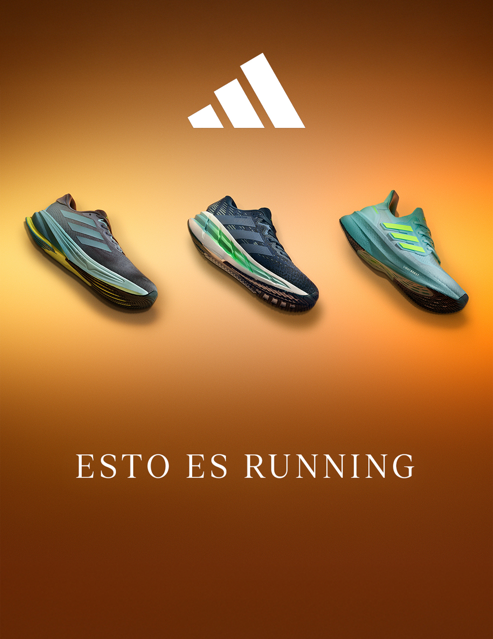 Banner de la campaña de Adidas Everyday Running