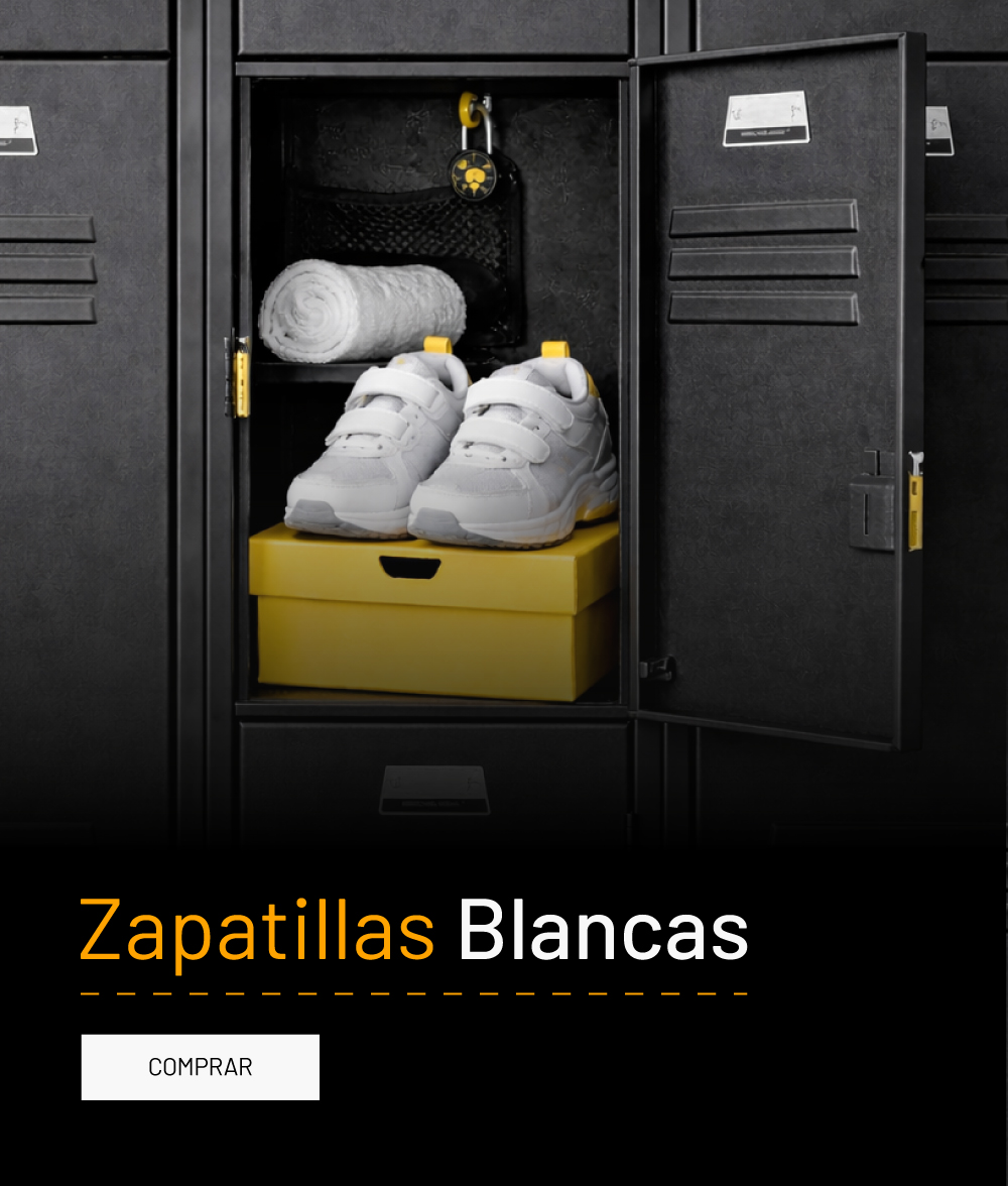 Vuelta al cole - Zapas blancas